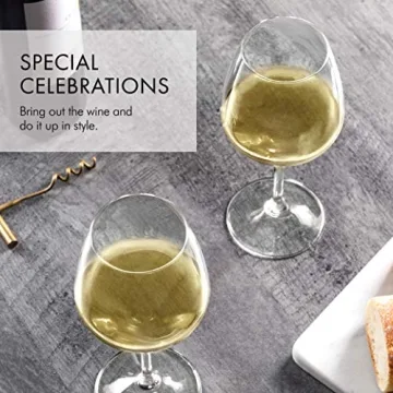 Paksh Novelty Italian Wine Glass Set - Elegant & Quality