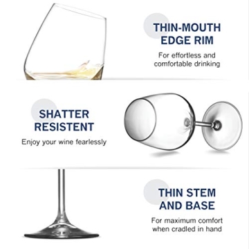 Paksh Novelty Italian Wine Glass Set - Elegant & Quality