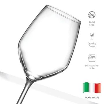 Paksh Novelty Italian Wine Glass Set - Elegant & Quality