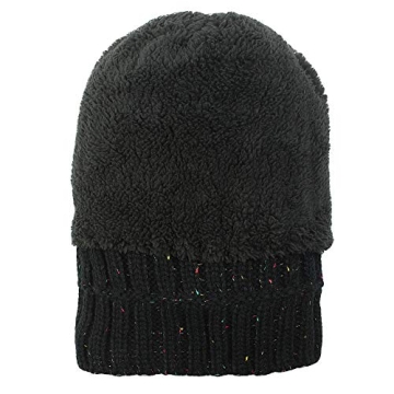 LUTHER PIKE SEATTLE Fleece-Lined Winter Beanie Hat for Women