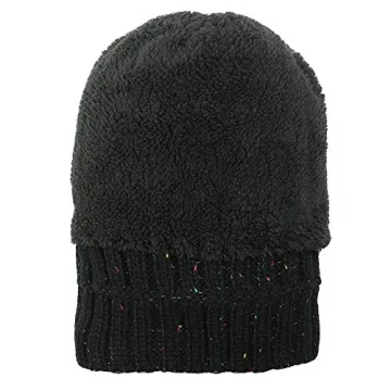 LUTHER PIKE SEATTLE Fleece-Lined Winter Beanie Hat for Women