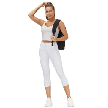 Women’s Longline Sports Bra Padded Medium Support for Yoga