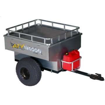 Durable 800al ATV Wagon Trailer for All Your Hauling Needs