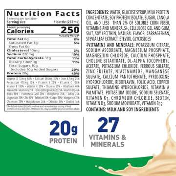 BOOST High Protein with Fiber Nutritional Drink - 24 Pack