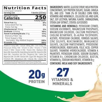 BOOST High Protein with Fiber Nutritional Drink - 24 Pack