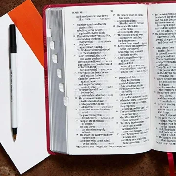 CSB Personal Size Reference Bible in Pink LeatherTouch