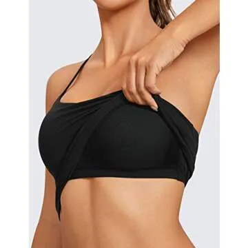 CRZ YOGA Women’s Workout Racerback Tank Top with Bra