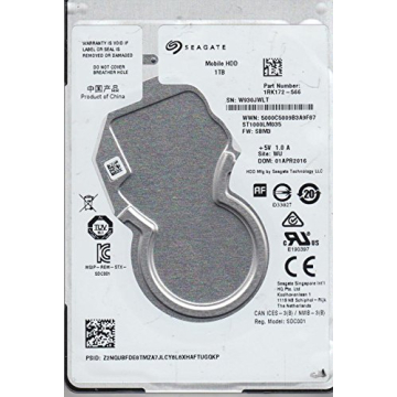 Upgrade Your Laptop with Seagate 1TB HDD Internal Drive