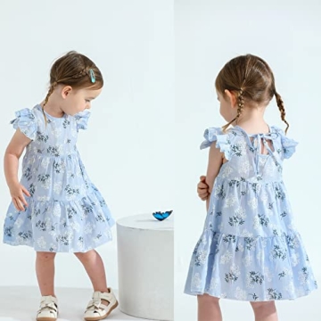 Stylish Toddler Baby Girl Sundress for Summer Fun