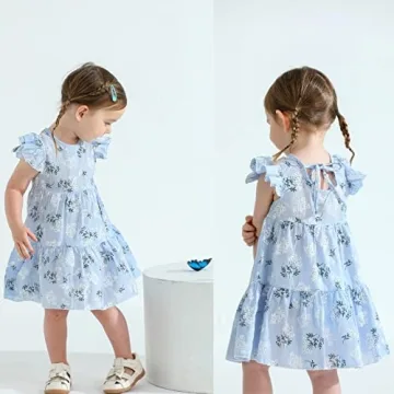 Stylish Toddler Baby Girl Sundress for Summer Fun