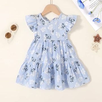 Stylish Toddler Baby Girl Sundress for Summer Fun
