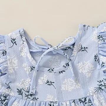 Stylish Toddler Baby Girl Sundress for Summer Fun