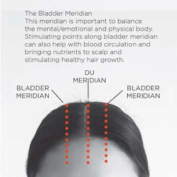 Ginger Chi Jade Comb for Head Massage Natural Guasha Stone Scraping Hair Comb Scalp Care Massage Tool SPA Acupuncture Relaxation Therapy Trigger Point Treatment