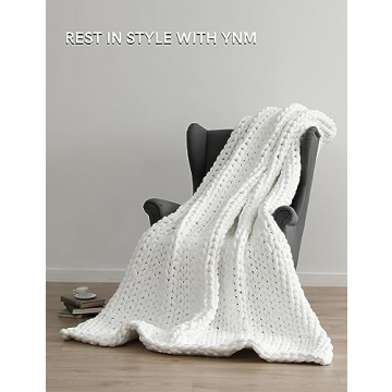 YnM Chunky Throw Blanket for Ultimate Comfort and Style