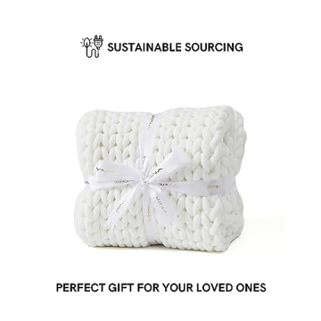 YnM Chunky Throw Blanket for Ultimate Comfort and Style