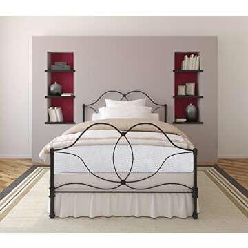 Olee Sleep Queen Mattress, 10 Inch Support Cloud Hybrid Mattress, Gel Infused Memory Foam, Pocket Sp...