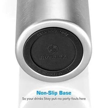 Insulated Cooler for 12oz Slim Cans - JIVILILM Aqua