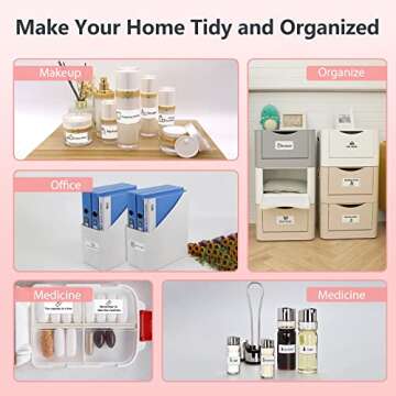 PikDik Mini Bluetooth Label Maker - Portable & Stylish