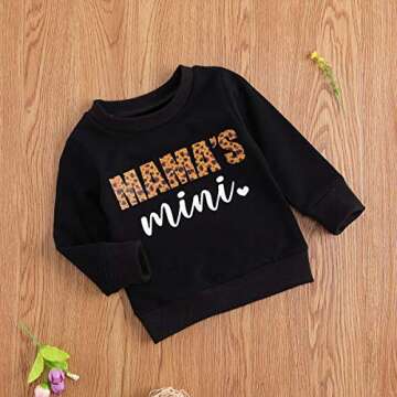 Trendy Funny Letter Hoodies for Infants | Multitrust
