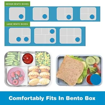 Leakproof Salad Dressing Containers - Eco-friendly and Reusable