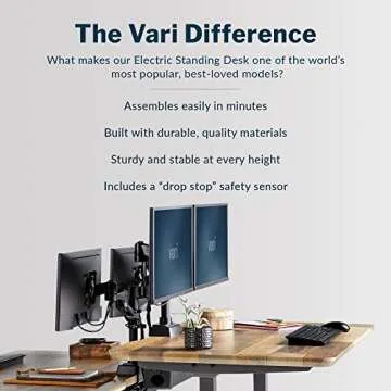 Vari Electric Standing Desk - Ergonomic Height Adjustment