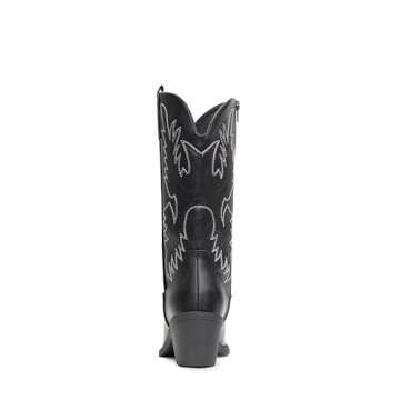 IUV Women’s Cowboy Boots - Classic Western Elegance
