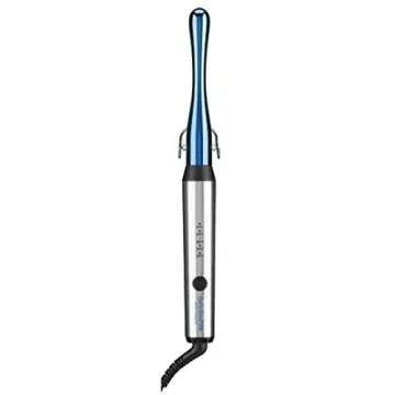 BaBylissPRO Nano Titanium Curling Wand, Reverse Taper Professional Hair Wand Curling Iron for Long Lasting Curls, Creates the Perfect Curls for All Hair Types