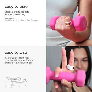 Rinfit Smart Ring Protector - Silicone Ring for Active Lifestyles
