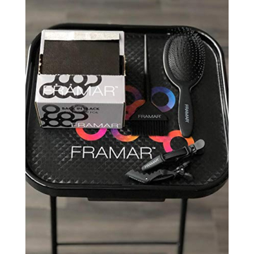 Framar Back in Black Pop Up Hair Foil for Professionals