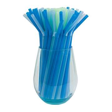 Evriholder Flexi Bendy Straws 300 Count Assorted Pack