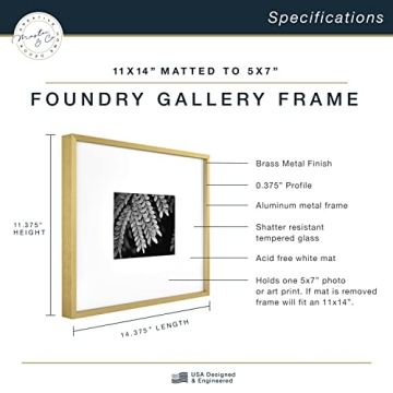 MCS Foundry Gallery Frame: Stylish Metal Frame for Art