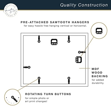 MCS Foundry Gallery Frame: Stylish Metal Frame for Art