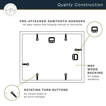 MCS Foundry Gallery Frame: Stylish Metal Frame for Art