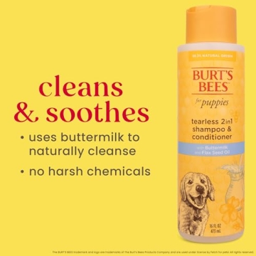 Burt's Bees Tearless Puppy Shampoo 2-in-1 Natural Care