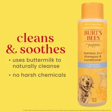 Burt's Bees Tearless Puppy Shampoo 2-in-1 Natural Care