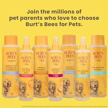 Burt's Bees Tearless Puppy Shampoo 2-in-1 Natural Care
