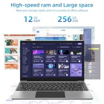 Affordable Laptop 12GB RAM 256GB SSD - Business and Study