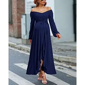 Stylish OUGES Nursing Maternity Dress for All Occasions