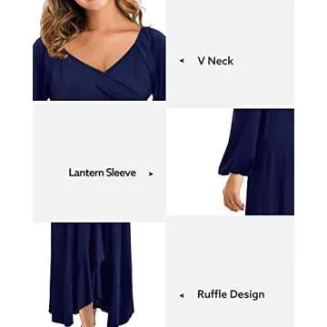 Stylish OUGES Nursing Maternity Dress for All Occasions