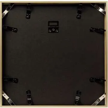 Elegant Gold Aluminum Frames - Premium 12-Pack for Photos