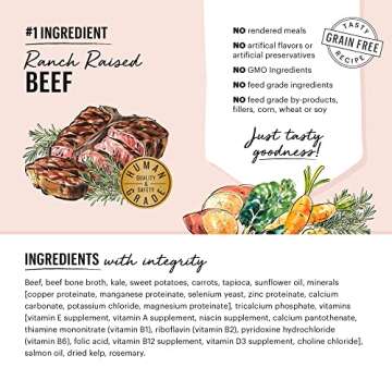 The Honest Kitchen Roasted Beef Stew for Dogs | 10.5 oz x6