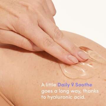 Womaness Daily V Soothe External Gel Moisturizer - Hyaluronic Acid Moisturizer for Everyday Dryness - Silicone Free, Non-Irritating Down There Water Gel Moisturizer - Estrogen & Hormone Free (4oz)