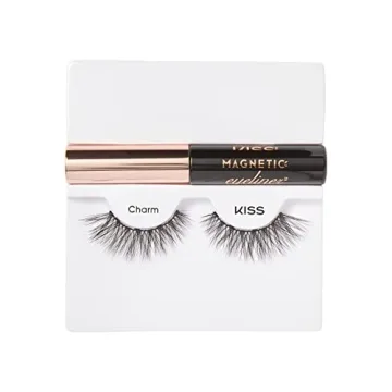KISS Magnetic Eyeliner & Lash Kit, Charm, Effortless Beauty Solution