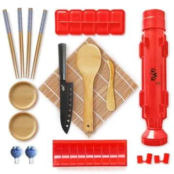 AYA Sushi Making Kit with Video Tutorials and Tools