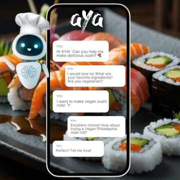 AYA Sushi Making Kit with Video Tutorials and Tools