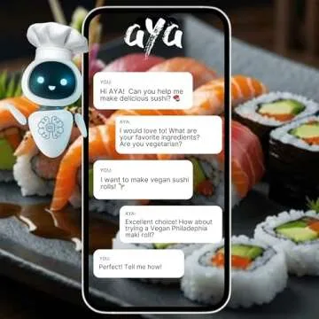 AYA Sushi Making Kit with Video Tutorials and Tools