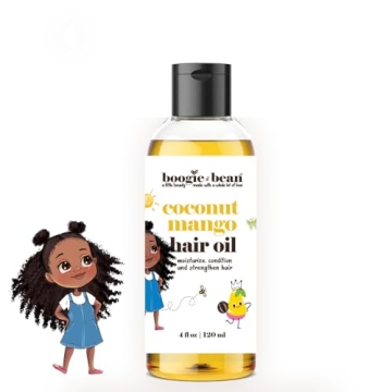 Kids Hair Oil for Curly, Natural, and Braided Styles - Nourishing & Moisturizing