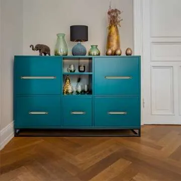 Elegant ROMATEE Dark Champagne Bronze Cabinet Pulls for Home