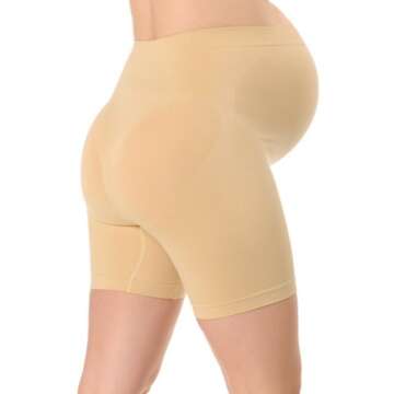 Motherhood Maternity womens Secret Fit Shaper Panty Shapewear Briefs, Nude, Large-X-Large US