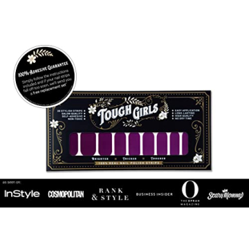 TOUGH GIRLS Gel Nail Polish Strips - No Lamp Needed | Color Changing